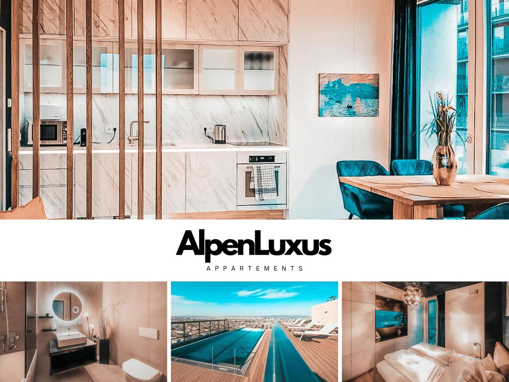 Kaiser Lodge - Rooftop Pool & Underground Car Park By Alpenluxus Appartements 비엔나 외부 사진